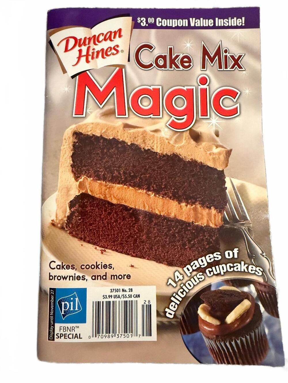 Duncan Hines Cake Mix Magic Magazine Vol. 8 No. 28 November 27, 2007